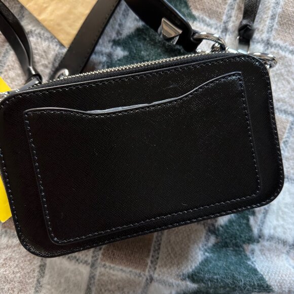 Marc Jacobs The Studded Snapshot Black Camera Bag NEW - Picture 12 of 13